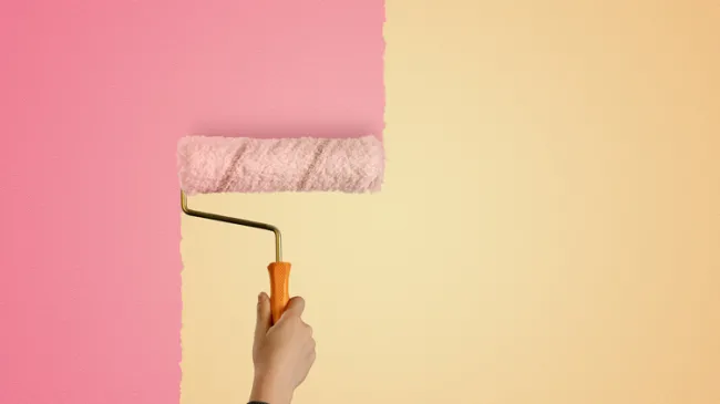 pink paint